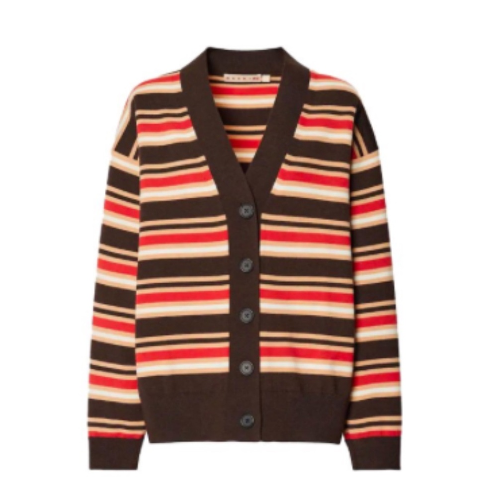 Marni x Uniqlo Striped Oversized Cardigan